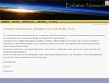 Tablet Screenshot of erdhueter.net